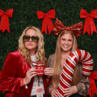 Christmas photo booth Bash Booth CedarTown Ruston LA